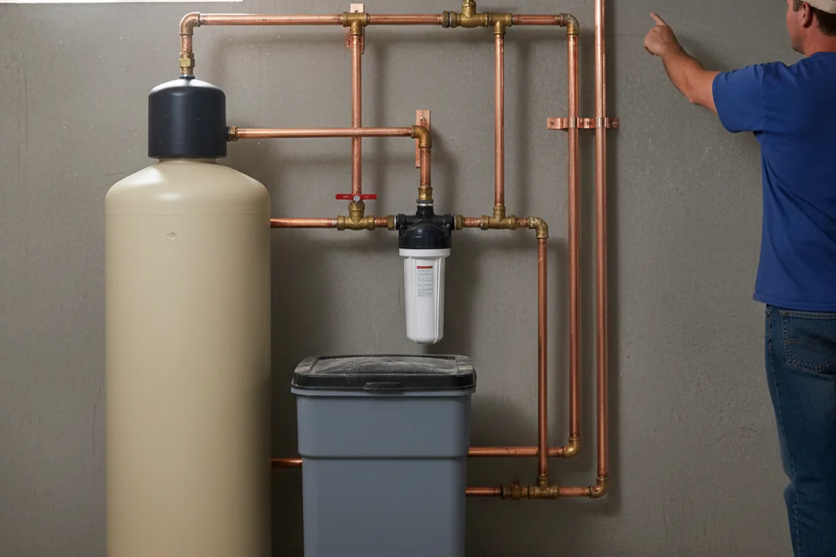 Whole-house water treatment system installed in East Carondelet